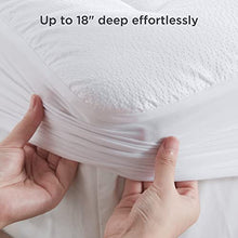 Load image into Gallery viewer, Bedsure Queen Size Mattress Pad Deep Pocket Pillow Top Mattress Topper Bedding Quilted Fitted Mattress Cover Extra Long Mattress Protector Stretches up to 18 Inches Deep (60x80 Inches, White)
