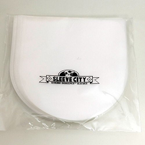Diskeeper Anti-Static Round Bottom CD, DVD Sleeve (100 Pack)