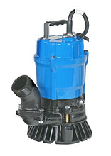 Load image into Gallery viewer, Tsurumi HS2.4S; semi-Vortex Submersible Trash Pump w/Agitator, 1/2hp, 115V, 2&quot; Discharge
