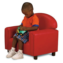 Load image into Gallery viewer, Brand New World Preschool Premium Vinyl Upholstery Chair - Blue
