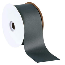 Load image into Gallery viewer, Berwick Offray 3&quot; Grosgrain Ribbon, Pewter Gray, 50 Yards
