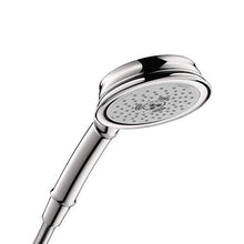 Load image into Gallery viewer, hansgrohe Croma 100 Classic Easy Install 5-inch Handheld Shower Head Classic 3 Full, Pulsating Massage, Intense Turbo 04072000
