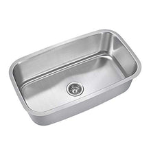Load image into Gallery viewer, 30&quot;x18&quot;x9&quot; Undermount Single Bowl 18 Gauge Kitchen Stainless Steel Sink
