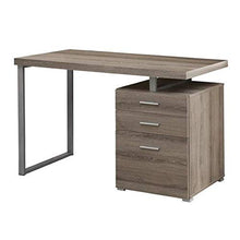 Load image into Gallery viewer, Atlin Designs 48&quot; Adjustable Home Office Desk in Dark Taupe

