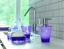 Load image into Gallery viewer, Spirella Max Light Violet Toilet Brush Acrylic Purple 39 cm x Width 11.5 cm
