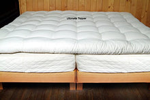 Load image into Gallery viewer, Holy Lamb Organics Quilted Ultimate Wool Mattress Topper - TWIN

