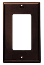 Load image into Gallery viewer, Leviton 80401 1-Gang Decora Wall Plate, 25-Pack, Brown
