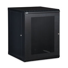 Load image into Gallery viewer, Kendall Howard Cabinet - Wall mountable - Black - 15U - 19&quot;
