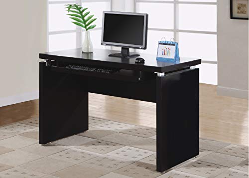 Monarch Specialties Pull-Out Keyboard Tray Computer Desk - Home & Office Computer Desk 48