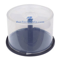 24 PC OF EMPTY CD DVD Blu-ray Disc CAKE BOX Spindle -50 Disc Capacity