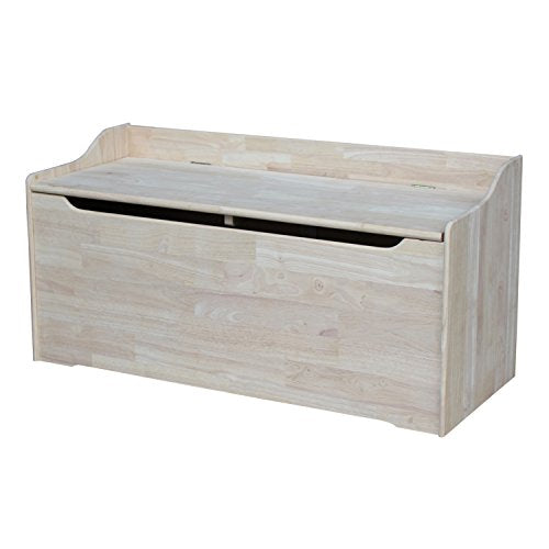 International Concepts Unfinished Storage Box, 23(H) x 47(W) x 19(D)