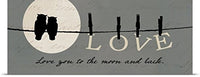 GREATBIGCANVAS Entitled Moon Lovers I Poster Print, 90
