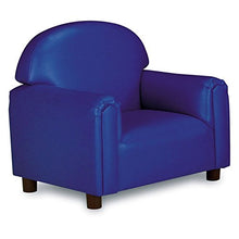 Load image into Gallery viewer, Brand New World Preschool Premium Vinyl Upholstery Chair - Blue
