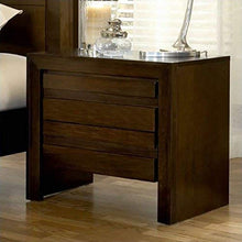 Load image into Gallery viewer, Modus Furniture Element Charging Station Nightstand, Chocolate Brown
