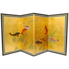 Load image into Gallery viewer, Oriental Furniture 36&quot; Gold Leaf Seven Lucky Fish
