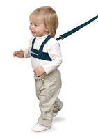 Toddler Leash & Harness for Child Safety - Keep Kids & Babies Close - Padded Shoulder Straps for Children's Comfort - Fits Toddlers w/ Chest Size 14-25 Inches - Kid Keeper by Mommy's Helper (Blue)