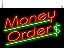 Load image into Gallery viewer, Money Orders Neon Sign
