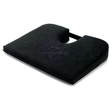 Load image into Gallery viewer, Extra Firm Tush Cush Car Computer Airplane Travel Seat Cushion Black
