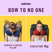 Load image into Gallery viewer, Cabeau Evolution S3 Travel Pillow, Memory Foam Airplane Neck Pillow For Travel, Home, Office, Neck P
