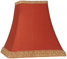 Load image into Gallery viewer, Rust Square Sided Lamp Shade 5x10x9 (Spider) - Springcrest
