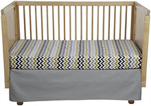 Load image into Gallery viewer, New Arrivals Inc Sweet and Simple Golden Days 2 Pc Crib Set- Gray
