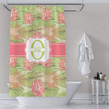 Load image into Gallery viewer, YouCustomizeIt Lily Pads Extra Long Shower Curtain - 70&quot;x84&quot; (Personalized)
