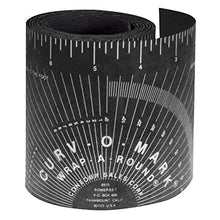 Load image into Gallery viewer, Jackson Safety Pipe Measure Tool  Wrap Around Tape, Flex Angle Diameter and Circumference Measuring and Marking Gauge for 5&quot; to 9&#39;, XX Large Size, Black, 14756
