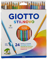 Color Pencil, Giotto, 256600SA, Stilnovo, 12 Colors, Mina 3.3mm (2566 00)