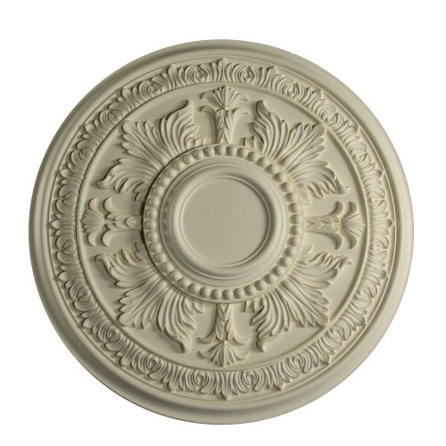 Ceiling Medallions - Ceiling Medallion for Chandeliers 30-7/8 inch (White)