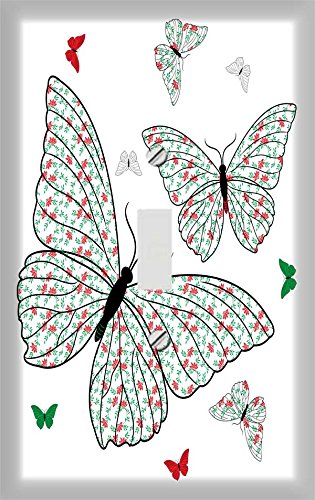 Butterfly Toile Switchplate - Switch Plate Cover