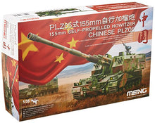 Load image into Gallery viewer, MENG 155 mm 1:35 Scale Chinese PLZ05 Self-Propelled Howitzer Model Kit (Multi-Colour)
