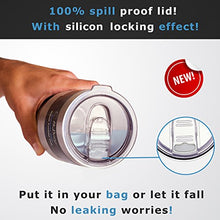Load image into Gallery viewer, 1 Yeti Lid 20/10 Oz Spill Proof   No Leak Splash Proof Replacement Silicon Slider Locking Closure, 1

