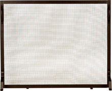 Load image into Gallery viewer, Bronze Wrought Iron Panel Screen - 31 inch
