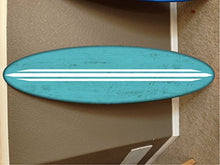 Load image into Gallery viewer, wall hanging surf board surfboard decor hawaiian beach surfing beach decor
