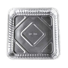 Load image into Gallery viewer, Disposable Aluminum 7-7/8&quot; x 7-7/8&quot; Square Cake Pan #1155NL (100)
