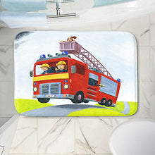 Load image into Gallery viewer, DiaNoche Designs Memory Foam Bath or Kitchen Mats by Gabe Cunnett - Fire, Large 36 x 24 in
