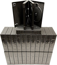 Load image into Gallery viewer, (24) Quad AlphaPak Dark Gray DVD Cases / Boxes - DV4R40DG
