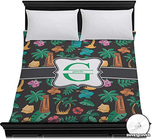 RNK Shops Hawaiian Masks Duvet Cover - Full/Queen (Personalized)