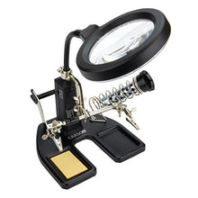 Load image into Gallery viewer, Carson SolderMag 1.75x LED Lighted Soldering Magnifier with 4.5x Spot Lens (CP-50)
