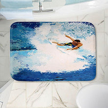 Load image into Gallery viewer, DiaNoche Designs Memory Foam Bath or Kitchen Mats by Martin Taylor - Catch the Next Wave, Large 36 x 24 in
