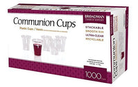 Broadman Church Supplies: 1000 Plastic Communion Cups