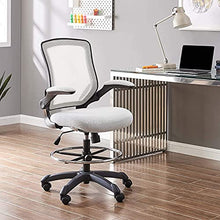 Load image into Gallery viewer, Modway Veer Drafting Stool-Chair (26L x 26W x 49.5H), Gray
