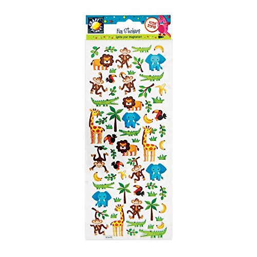Craft Planet Fun Stickers - In The Zoo