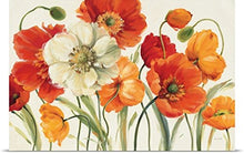 Load image into Gallery viewer, GREATBIGCANVAS Entitled Poppies Melody I Poster Print, 60&quot; x 40&quot;, Multicolor
