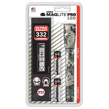Load image into Gallery viewer, Maglite Mini PRO LED 2-Cell AA Flashlight Universal Camo Pattern
