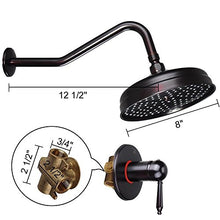 Load image into Gallery viewer, Chi Mercantile Rain Shower Head and Handle - Oil Rubbed Bronze
