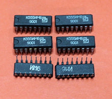 Load image into Gallery viewer, S.U.R. &amp; R Tools K555IM6 Analogue SN74LS283, SN74LS283N IC/Microchip USSR 15 pcs
