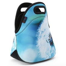 Load image into Gallery viewer, ICOLOR Dandelion Insulated Neoprene Lunch Bag Tote Handbag lunchbox Food Container Gourmet Tote Cooler warm Pouch For School work Office
