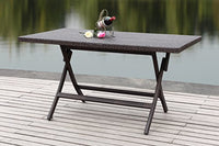 Safavieh Patio Collection Mary Rectangle Folding Table