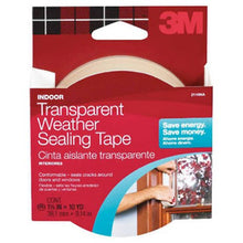 Load image into Gallery viewer, 3M Interior Transparent Weather Sealing Tape, 1.5-Inch by 10-Yard
